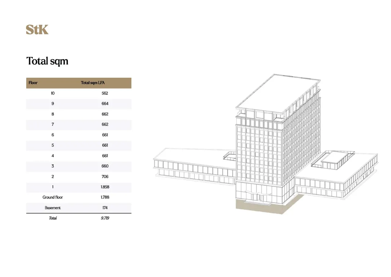 office - Staal - Kade - Kantoor - Dils - Verdiepingsplan - 12