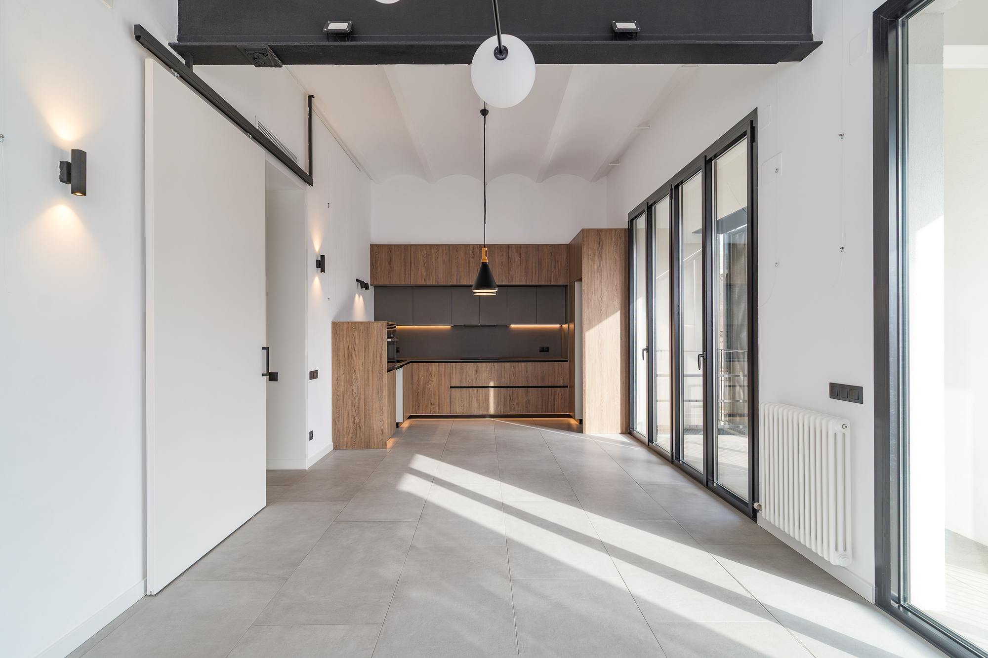 living - Piso de 85m² con 13m² terraza en venta en Les Corts - gallery thumbnail - 1