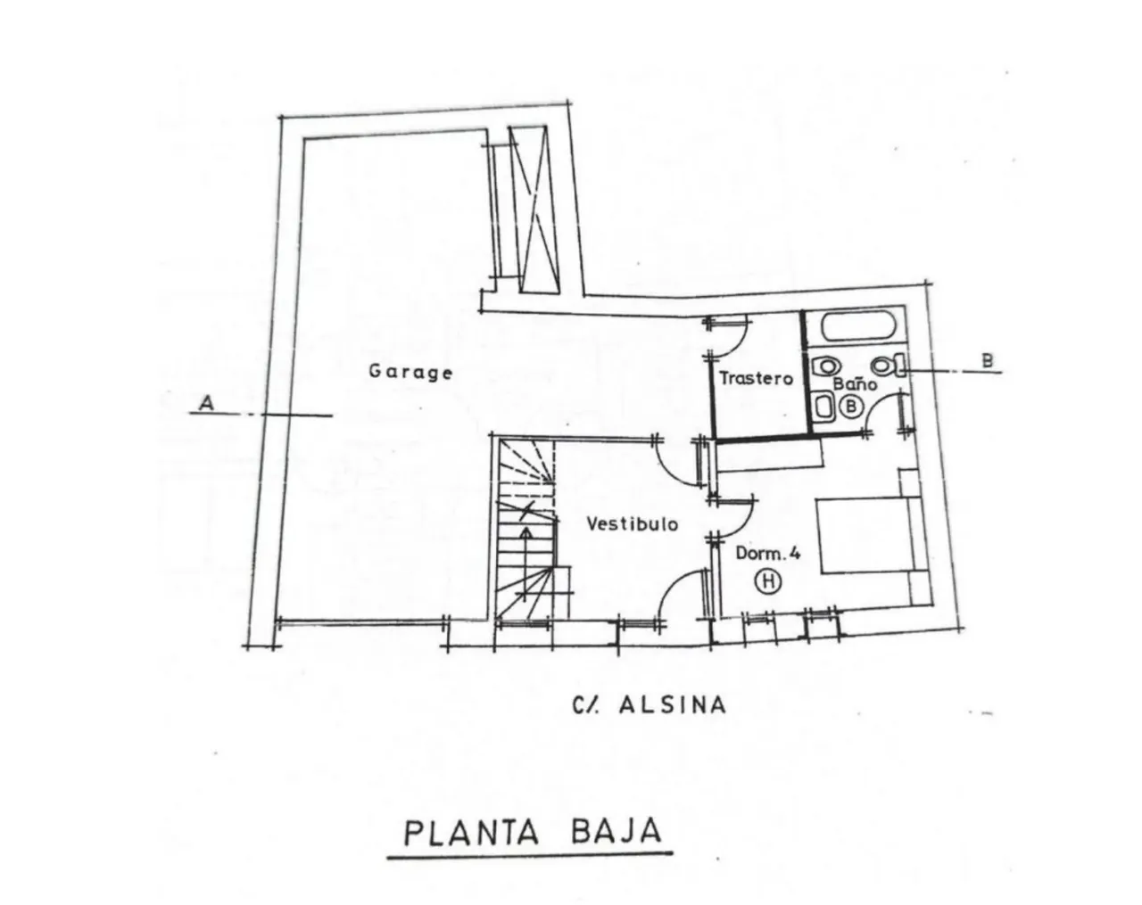 living - Casa / villa de 249m² en venta en Begur Centro, Costa Brava - Plano del piso - 1
