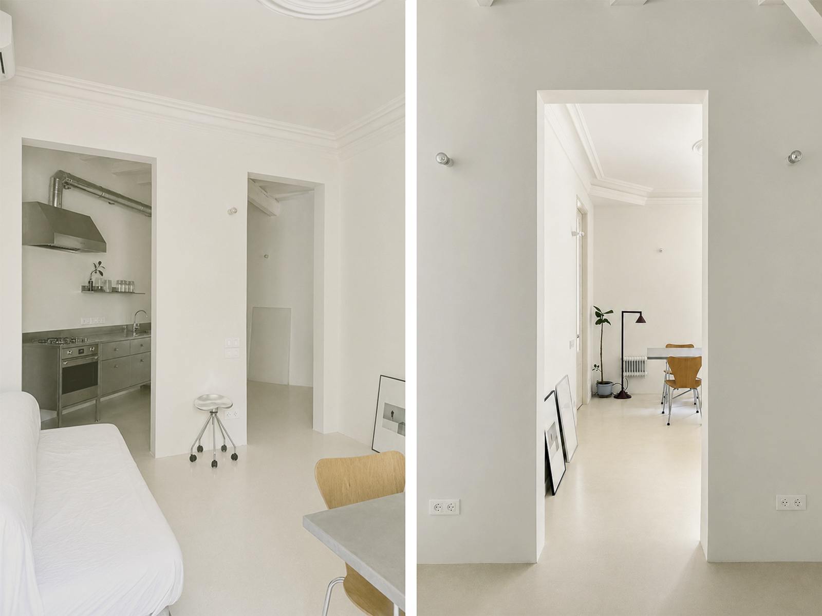 living - Piso de 86m² en venta en Sant Antoni, Barcelona - gallery thumbnail - 2