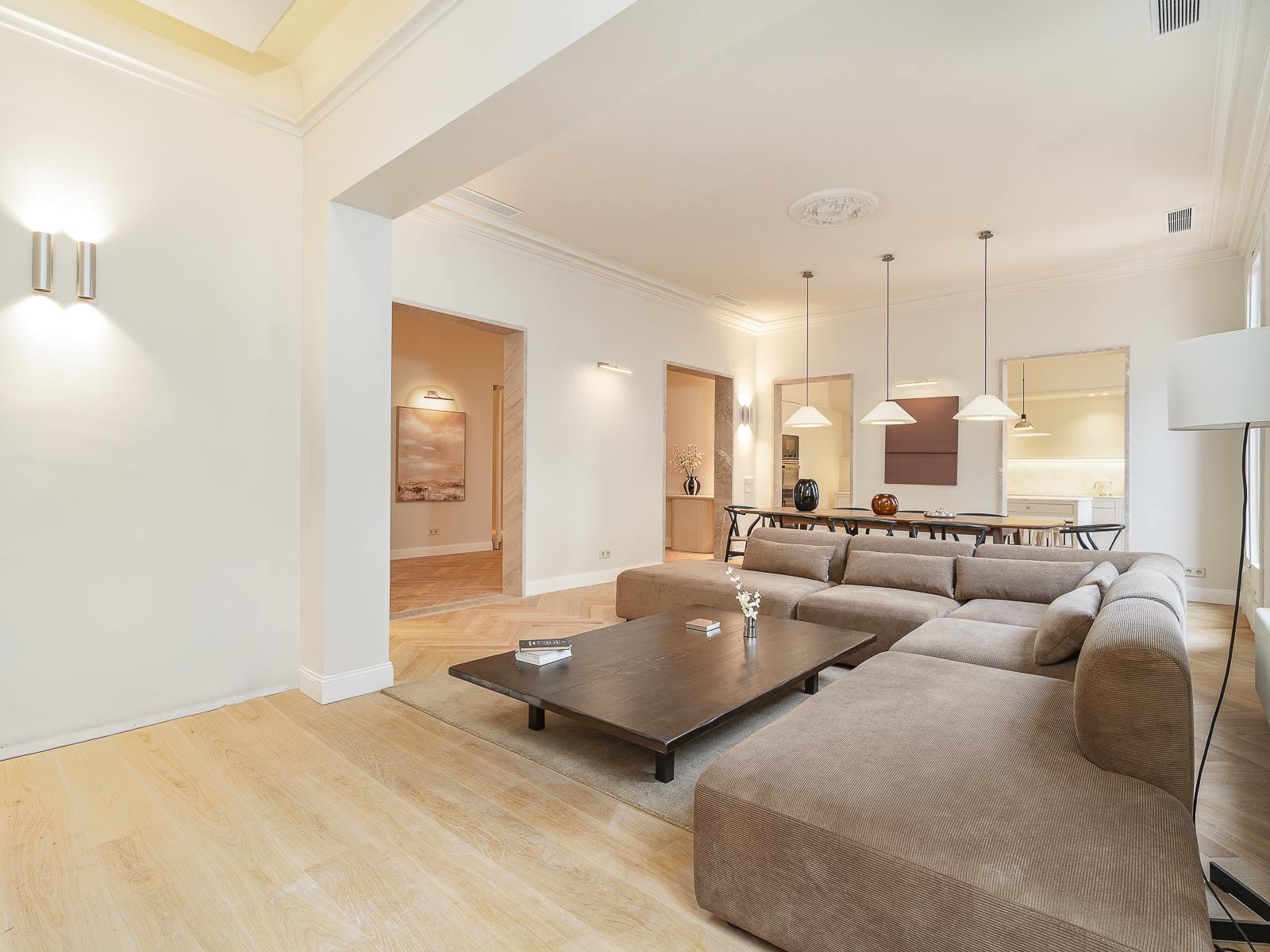 living - Piso de 201m² en venta en Sant Gervasi - Galvany, Barcelona - gallery thumbnail - 10