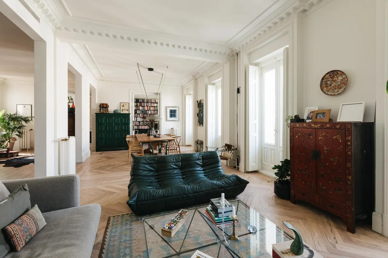 living - 238m² apartment for sale in Jerónimos, Madrid - gallery - 6