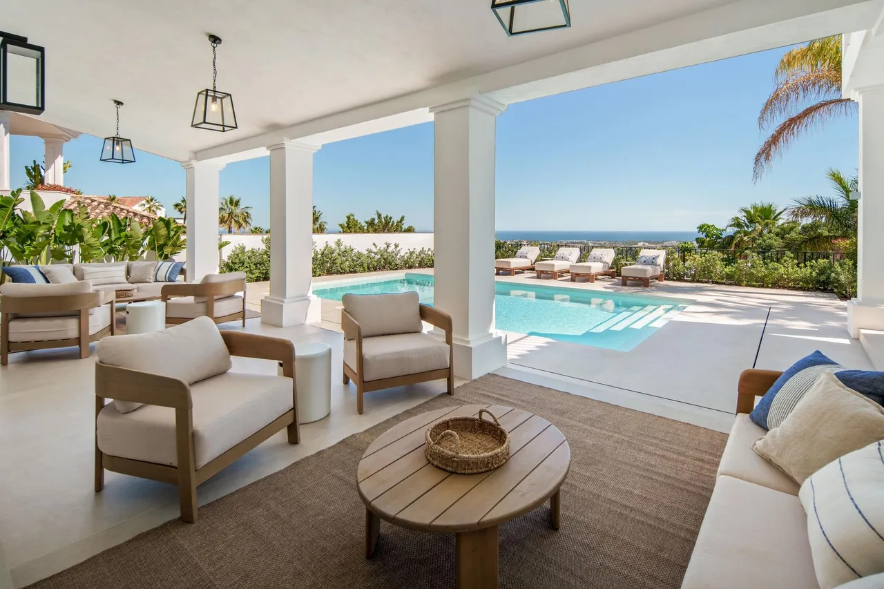 living - Casa / villa de 319m² con 80m² terraza en venta en Benahavís - gallery - 3