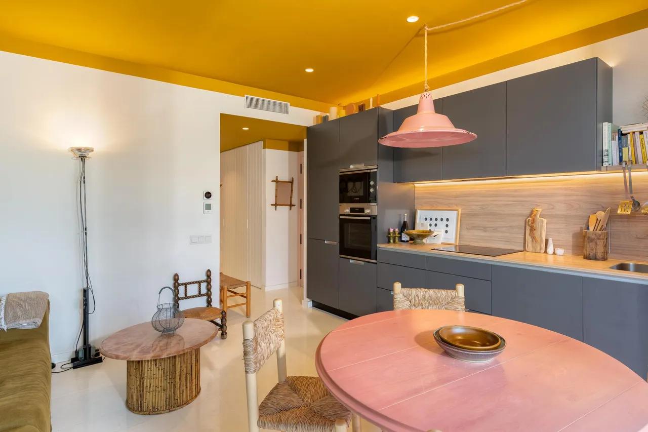 living - Piso de 62m² con 35m² terraza en venta en Begur Centro - gallery - 9
