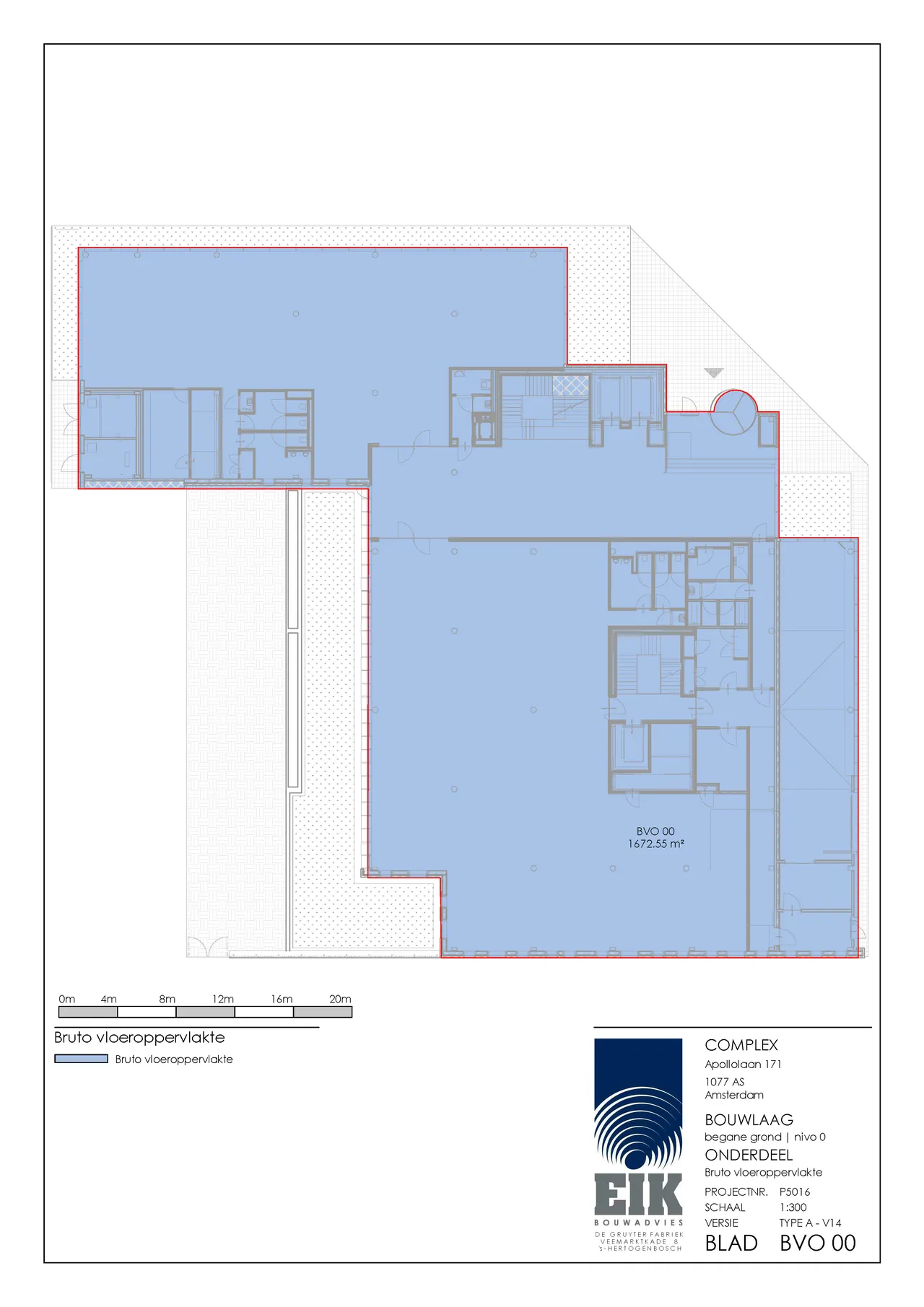 office - Apollolaan 171 - Office - Dils - Verdiepingsplan - 12