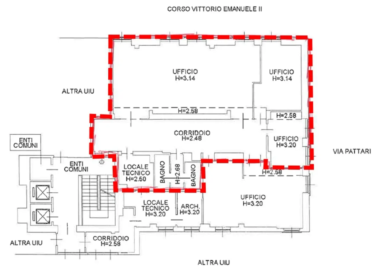 office - Duomo 22 - Uffici - Dils - Planimetria - 2