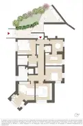 living - Golfo del Tigullio - Wonen - Dils - Verdiepingsplan thumbnail - 3