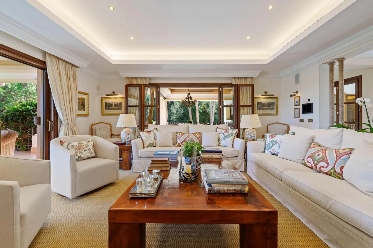 living - 712m² house / villa with 133m² terrace for sale in Golden Mile - gallery - 8