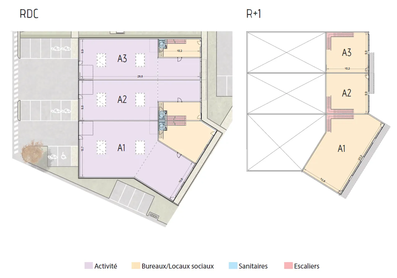 logistics - Activity Facility For Rent - Floor Plan - 1