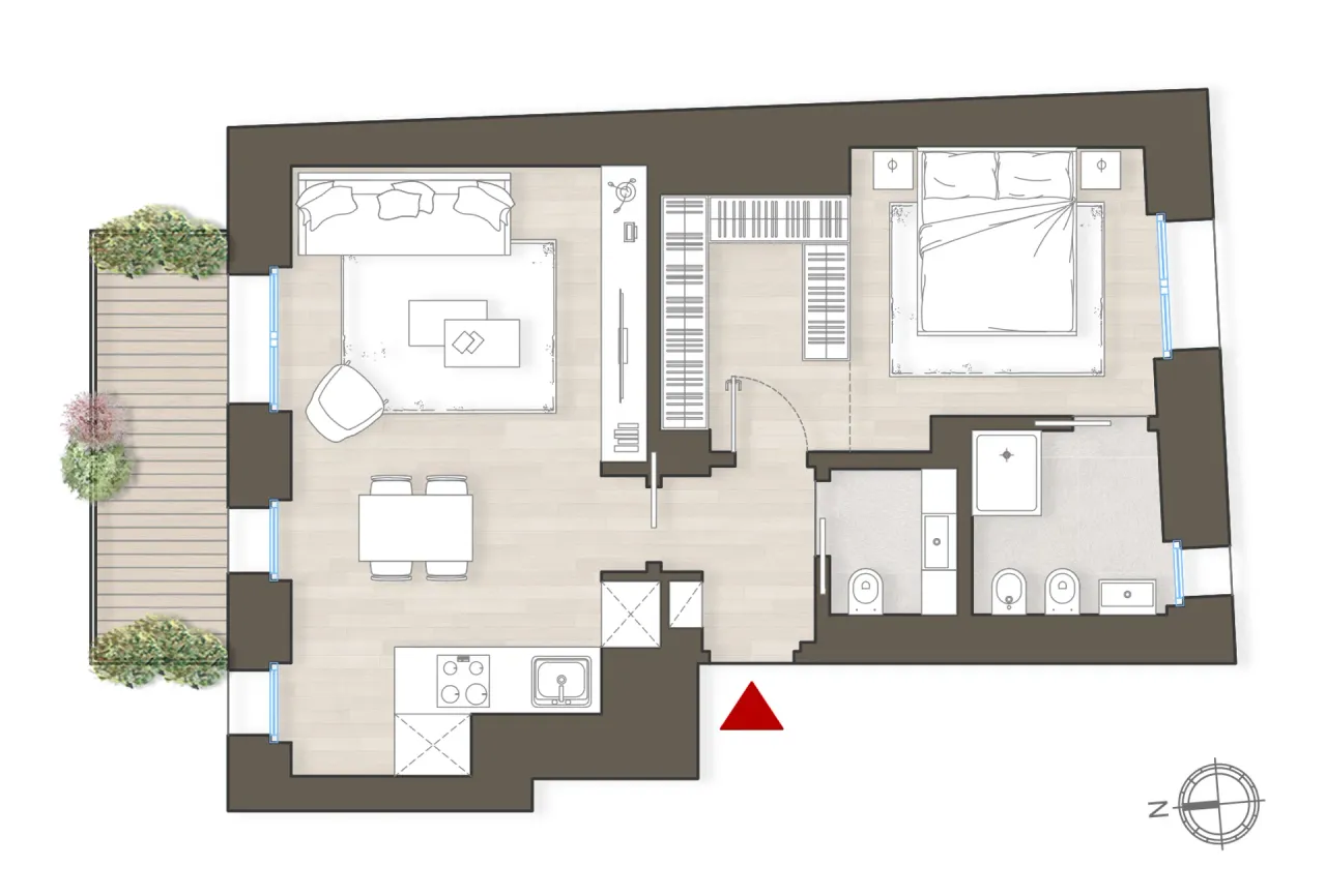 living - Magenta 54 - Living - Dils - Floor Plan - 1