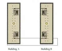 office - Civiltà Romana 7 - Office - Dils - Plan d'étage thumbnail - 1