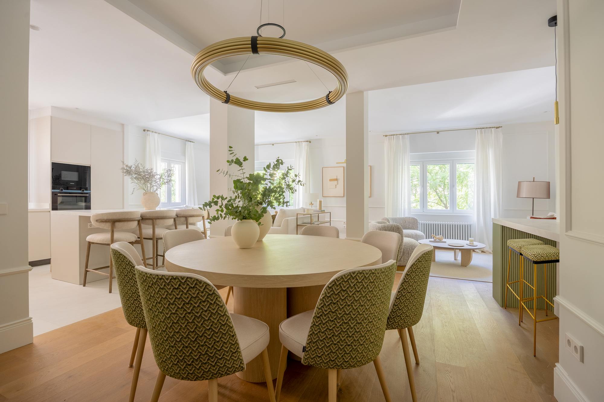 living - 213m² apartment for sale in Recoletos, Madrid - gallery - 3