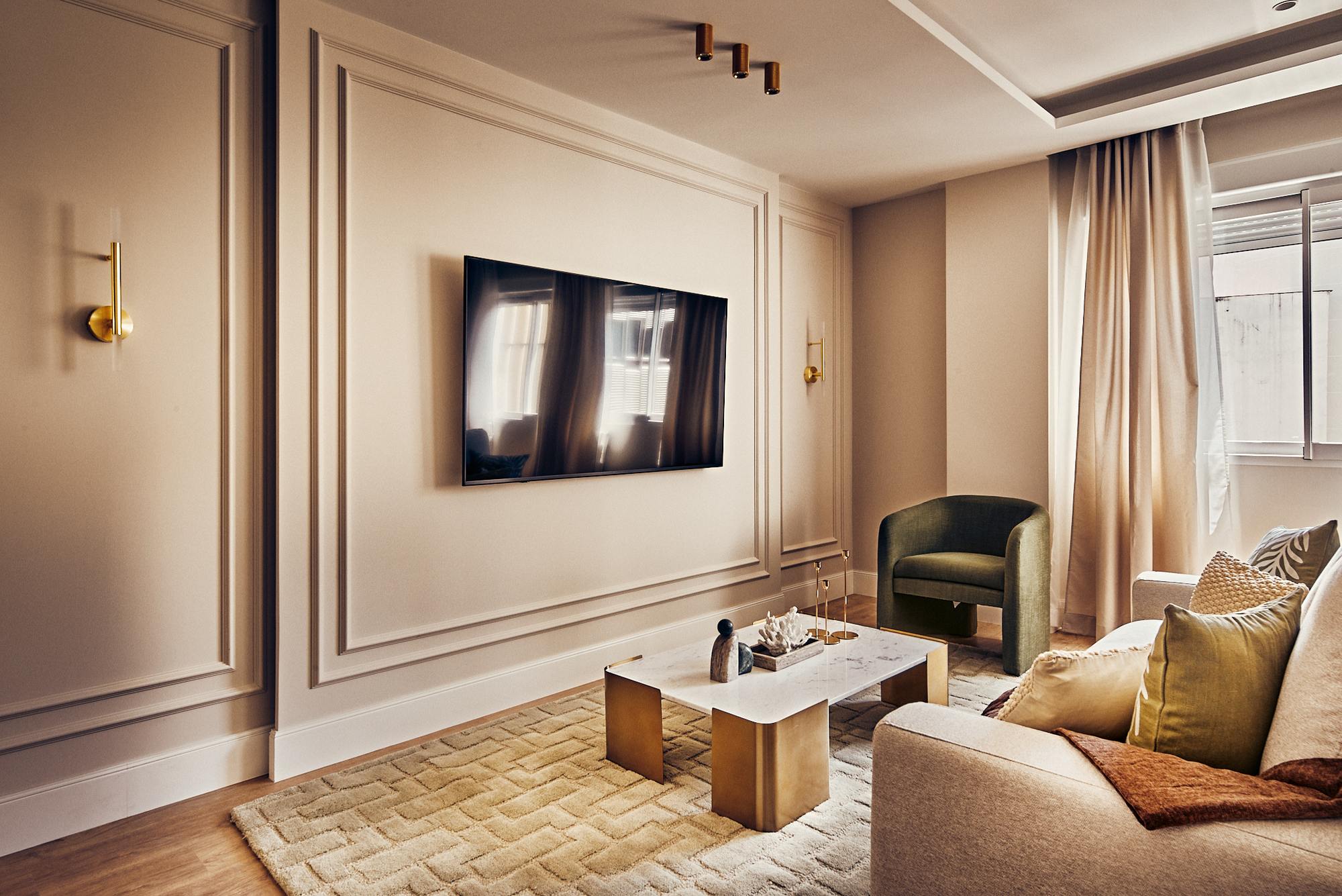 living - 80m² apartment for sale in Lista, Madrid - gallery thumbnail - 3