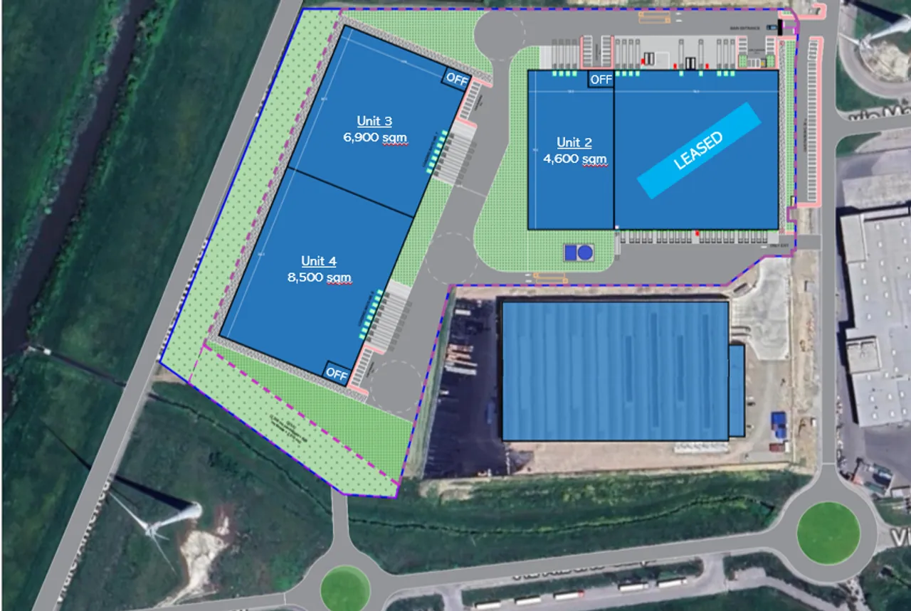 logistics - East Pisa - Logistics - Dils - Verdiepingsplan - 1